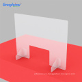 3 mm-6mm Clear Table Top Perspex Divider Shield Pantalla acrílica Strenador de estornudo